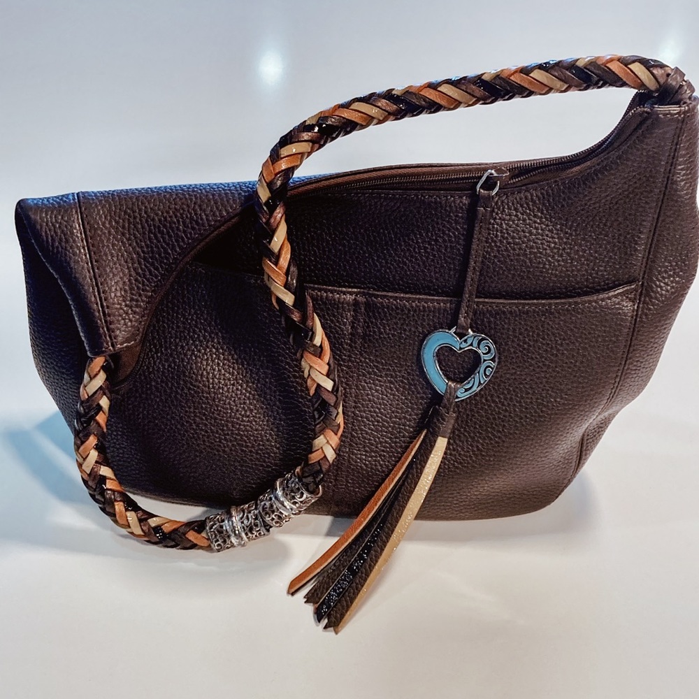 Barbados Ziptop Hobo Brighton handbag